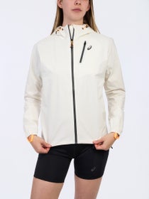 ASICS Women's Fujitrail Waterproof Jacket Cream