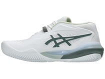 Asics Gel Resolution X CLAY Wht/Monu Blu Women's Shoes 