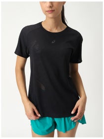 ASICS Women's Metarun Short Sleeve Top Black