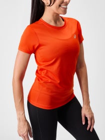 Women's ASICS PADDED BRA, Papaya/Guava, Sports Bras​