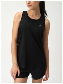 ASICS Women's Silver Tank Performance Black