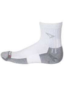 Drymax Tennis Quarter Crew Sock White