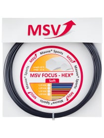 MSV Focus Hex Soft 1.20/17L String Set Black