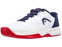 Head Revolt Pro 5.0 Clay White/Navy  Junior Shoes 