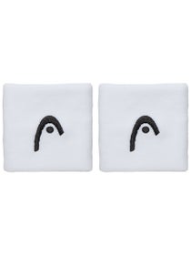 Head 2.5" Wristband White