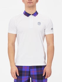 Hydrogen Men's Tartan Zip Tech Polo