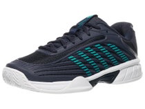KSwiss Hypercourt Express 3 Carbon/Blue Junior Shoe 