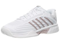 KSwiss Hypercourt Express 3 Wh/Rose Gold Junior Shoe
