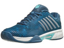 KSwiss Hypercourt Express 2 Teal/White Junior Shoe 