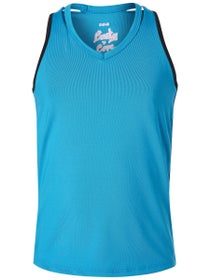 Lucky in Love Girl's Square Are You V-Neck Tank