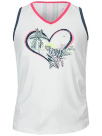 Lucky In Love Girl's Palms D'Amour Tank