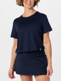 Lucky in Love Women's Core Power Box Top - Navy