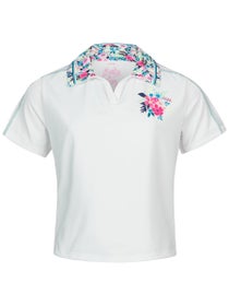 Lucky in Love Girl's Flower Frenzy Polo