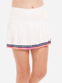Lucky in Love Girl's Santa Fe Summer Glow Pleat Skirt
