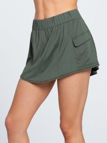 Lucky In Love Women's High Waist Cargo Pocket Skirt