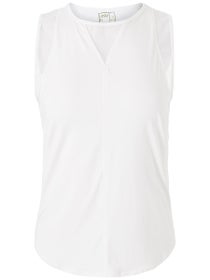 Lucky in Love Women's L-UV Chill Out Tank - White
