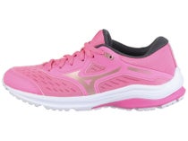 Mizuno Wave Rider 24 Kid's Shoes Sachet Pink/Rose Gold