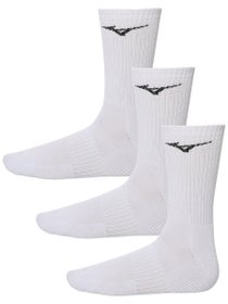 Mizuno Training Crew Sock White 3-Pack