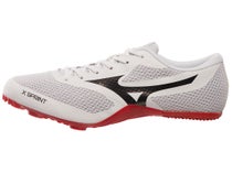 Mizuno X Sprint Unisex Spikes White/Black/High Risk Red
