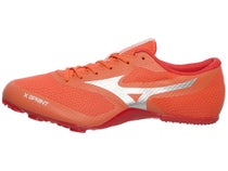 Mizuno X Sprint Unisex Spikes Nasturtium/Silver
