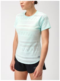 New Balance Women's Q Speed Jacquard Short Sleeve