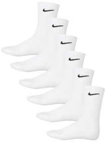 Nike Junior Everyday Cushion Crew Sock 6-Pack White