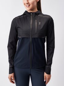 ON Women's Weather-Jacket Black Navy