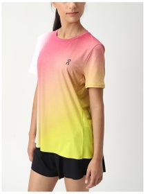 ON Women's Court Tee - White/Lime