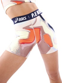 P.E Nation Women's Kaizen Bike Short in ASICS Print