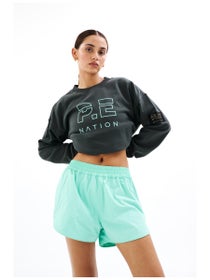 P.E Nation Women's Redline Short in Aqua