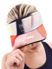 P.E Nation Women's Kaizen Visor in ASICS Print