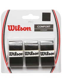 Wilson Pro Overgrip 3 Pack Black