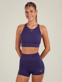 Puma Women's Hyrox Shapelux High Neck Bra Deep Plum