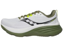 Saucony Hurricane 24 Men's Shoes White/Olivine