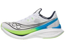 Saucony Endorphin Pro 5 Men's Shoes White/Slime