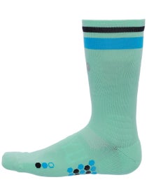 SHYU Racing Half Crew Socks Aqua/Blue/Black