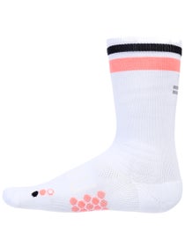 SHYU Racing Crew Socks White/Scarlet/Black