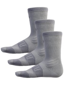 SHYU Training Half Crew Socks 3-Pack Grey