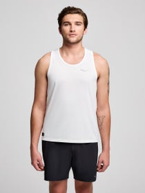 Saucony Men's Stopwatch Singlet White