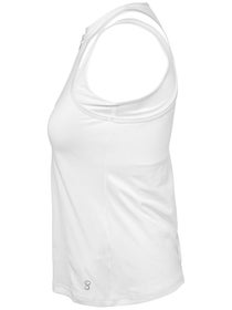 Sofibella Women's Victory Zip Tank