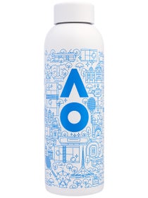 Waterdrop AO Melbourne Stainless Steel 600ml Bottle Wht