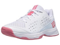 Wilson Rush Pro L Jnr White/White/Mauveglow Junior Shoe