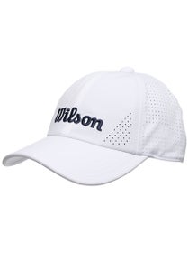 Wilson Laser-Cut Performance Cap - White