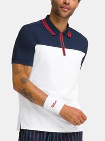 Wilson Men's Advantage Zip Polo - Navy