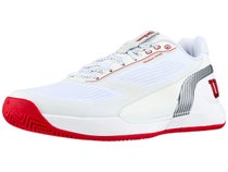 Wilson Rush Pro 5 White/Red/Black Men's Shoes 