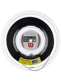 Buy Synthetic Gut Power 16 Tennis String - Reel online - Wilson NZ