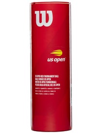 Wilson US Open Starter Red 3 Ball Can