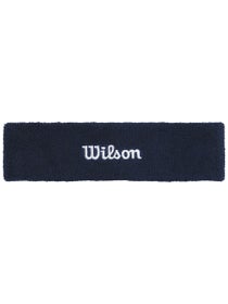 Wilson Terry Logo Headband - Classic Navy
