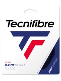 Tecnifibre X-One Biphase 16/1.30 String Set Black