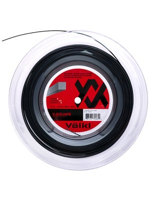 Volkl V-Square 17/1.25 String Reel - 200m  Black